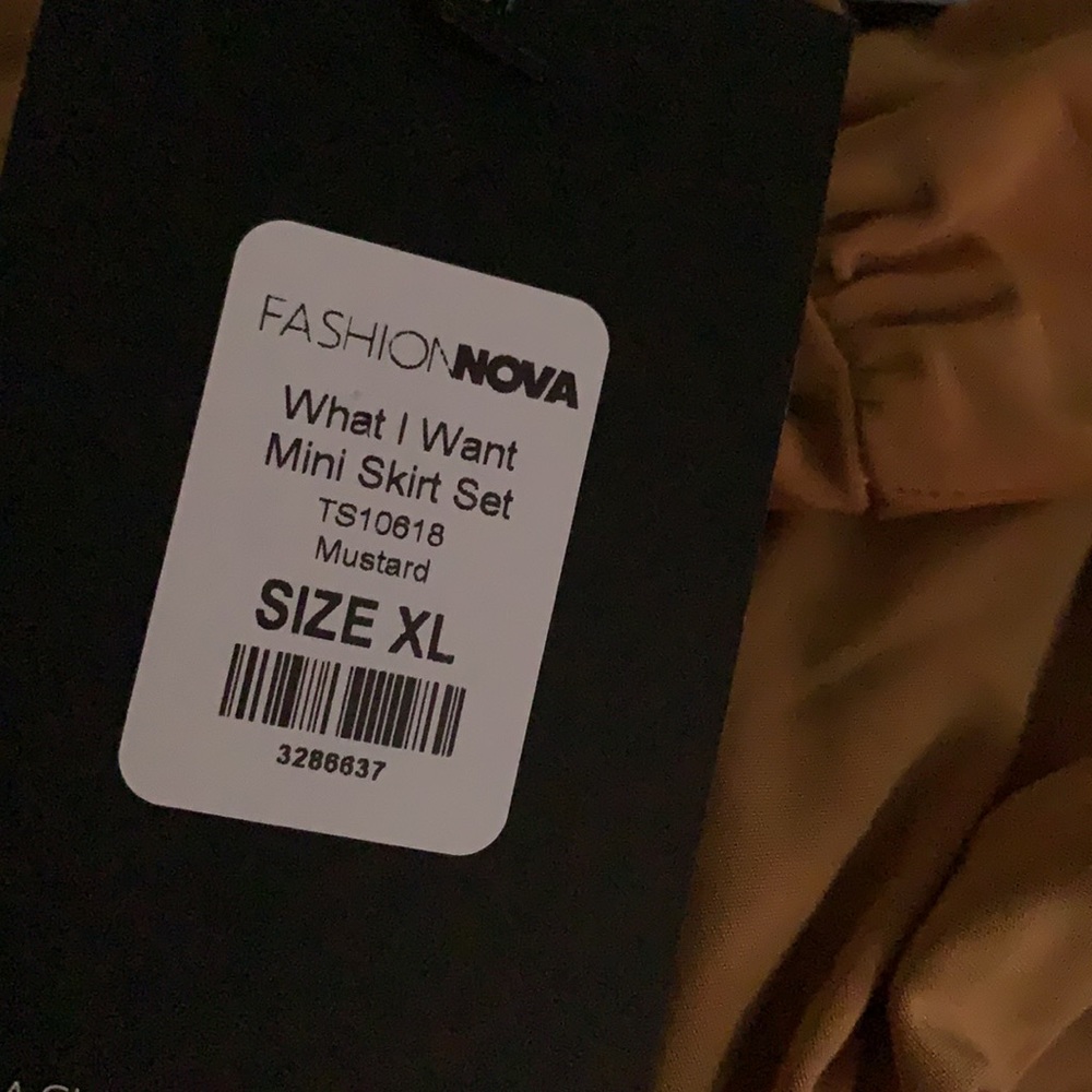 What I Want Mini Skirt Set - Picture 5 of 5